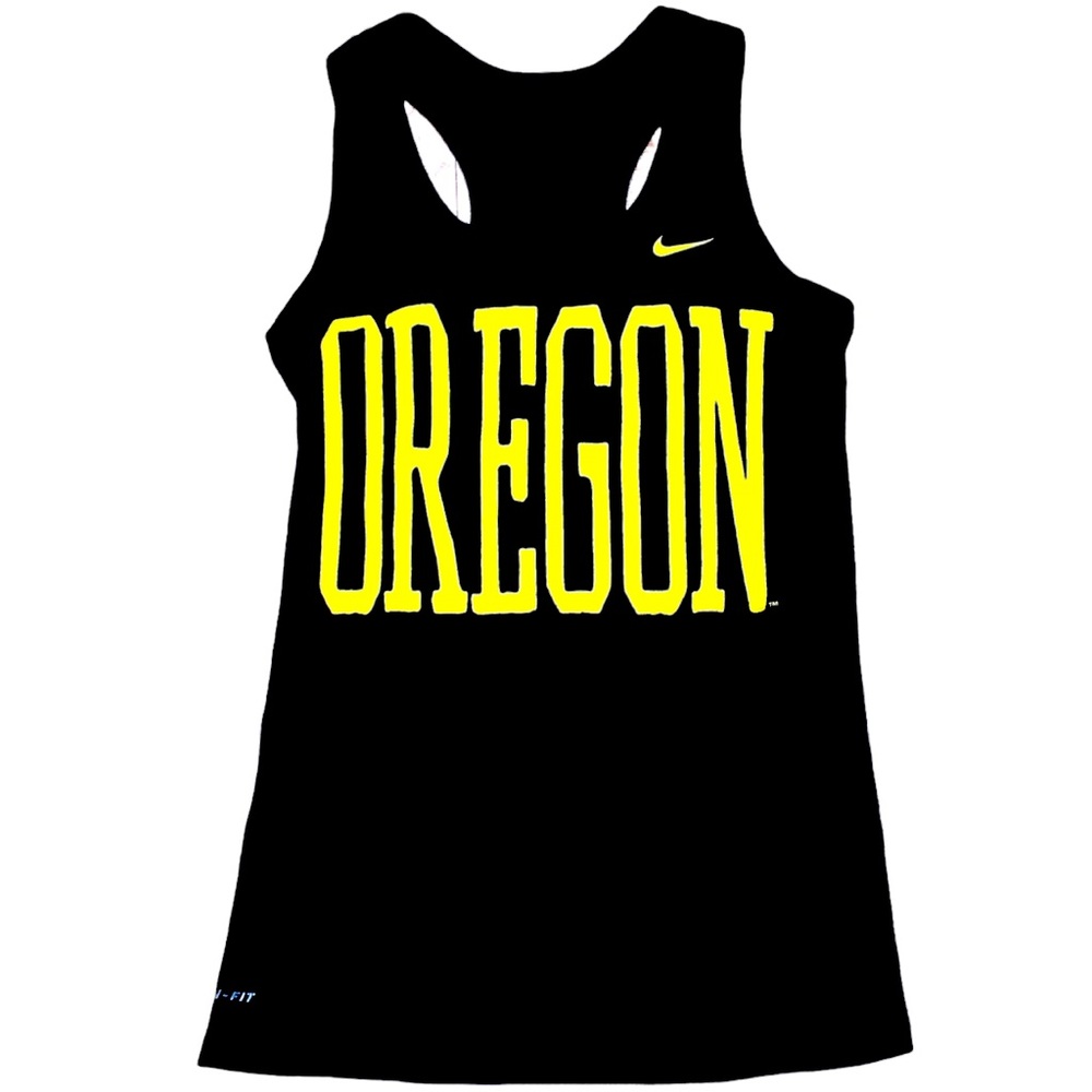 Black Nike Oregon Duck’s Tank Top Dri-Fit